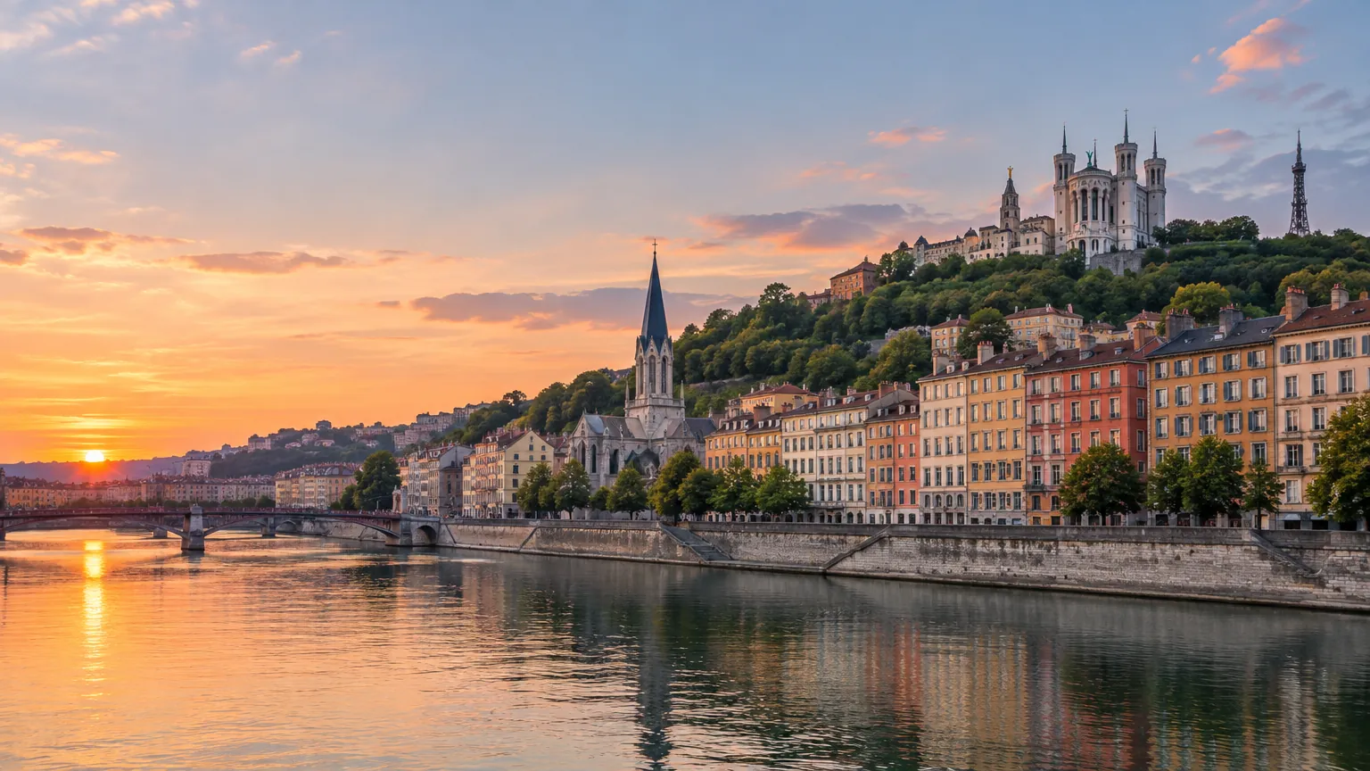 Vue de Lyon